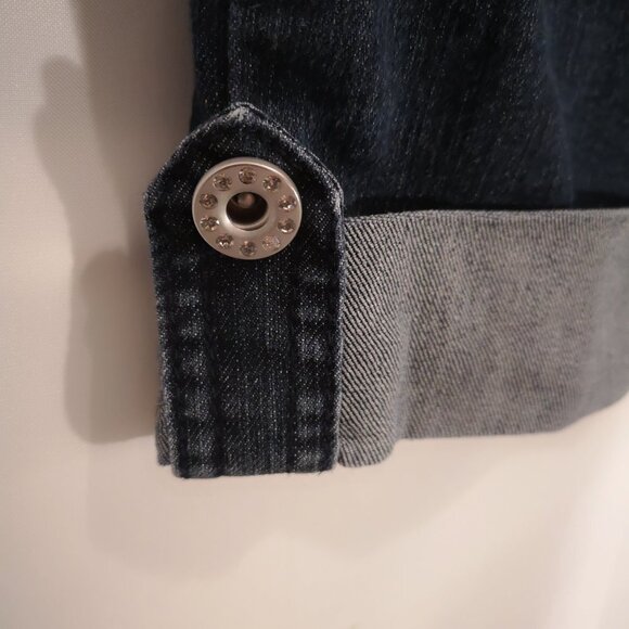 YNXDJ Ladies Capri Length Made in the USA Blue Jeans - Picture 5 of 10